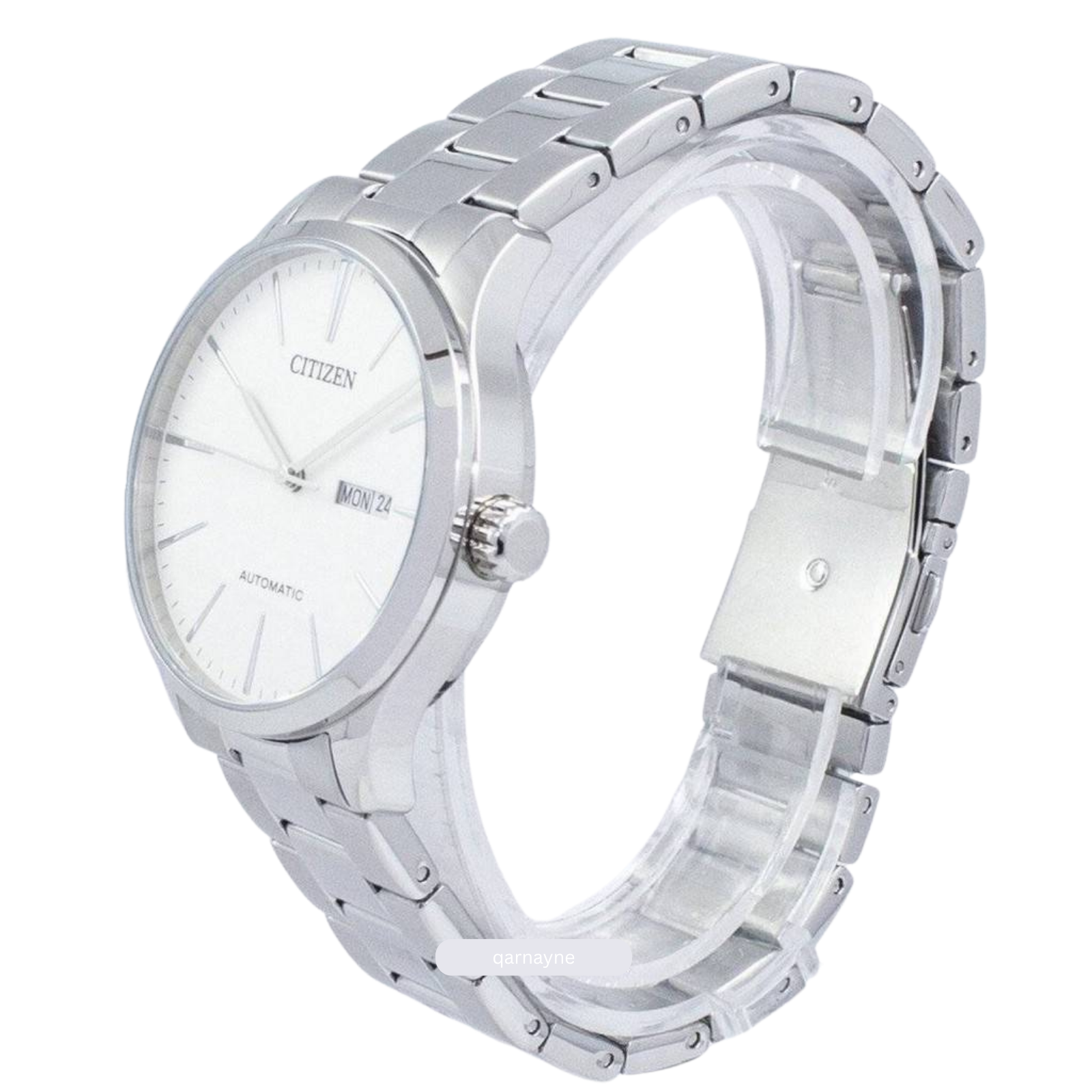 Citizen NH8350-83A Men’s Automatic Watch Elegant Silver Stainless Steel Japan