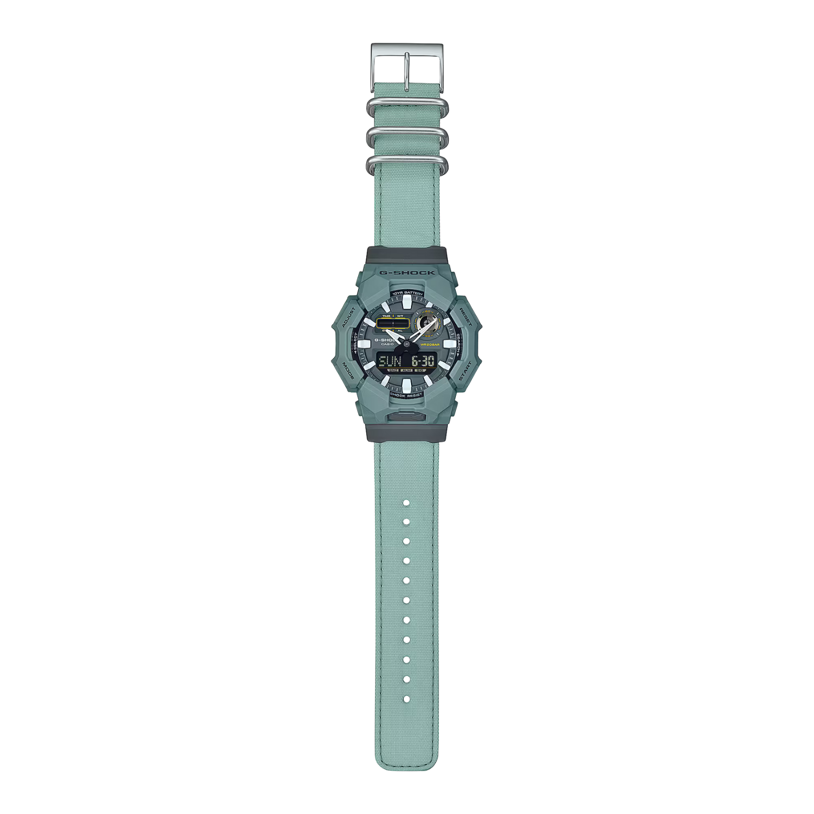 CASIO G-SHOCK GA-010CE-2AER | Eco Edition Rugged Analog-Digital Watch with 10-Year Battery