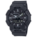 CASIO G-SHOCK GA-010-1A1ER | Rugged Black Analog-Digital Watch with 10-Year Battery