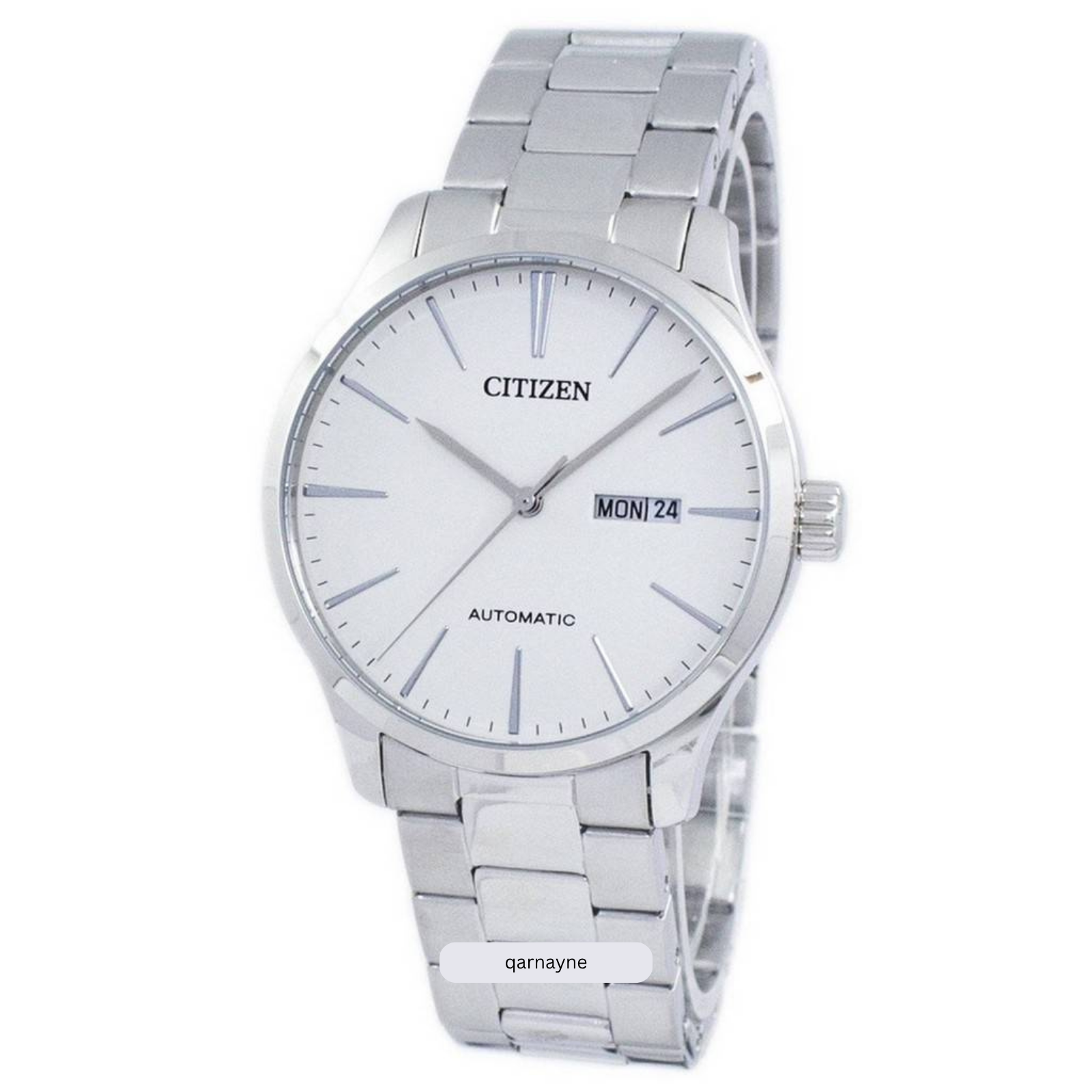 Citizen NH8350-83A Men’s Automatic Watch Elegant Silver Stainless Steel Japan