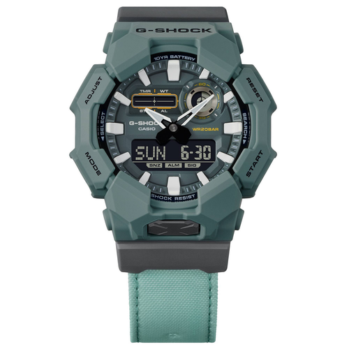 CASIO G-SHOCK GA-010CE-2AER | Eco Edition Rugged Analog-Digital Watch with 10-Year Battery